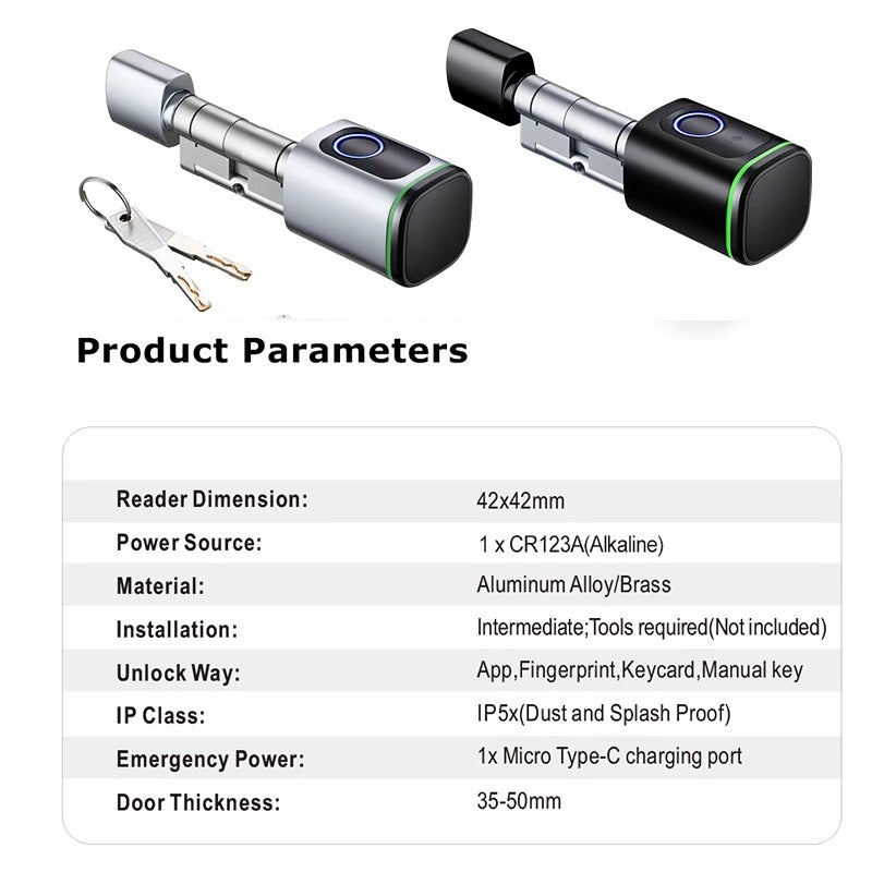 Keyless Smart Cylinder