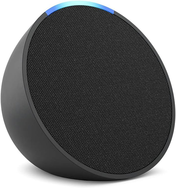 Echo Pop Full sound compact smart speaker with Alexa Charcoal (New)