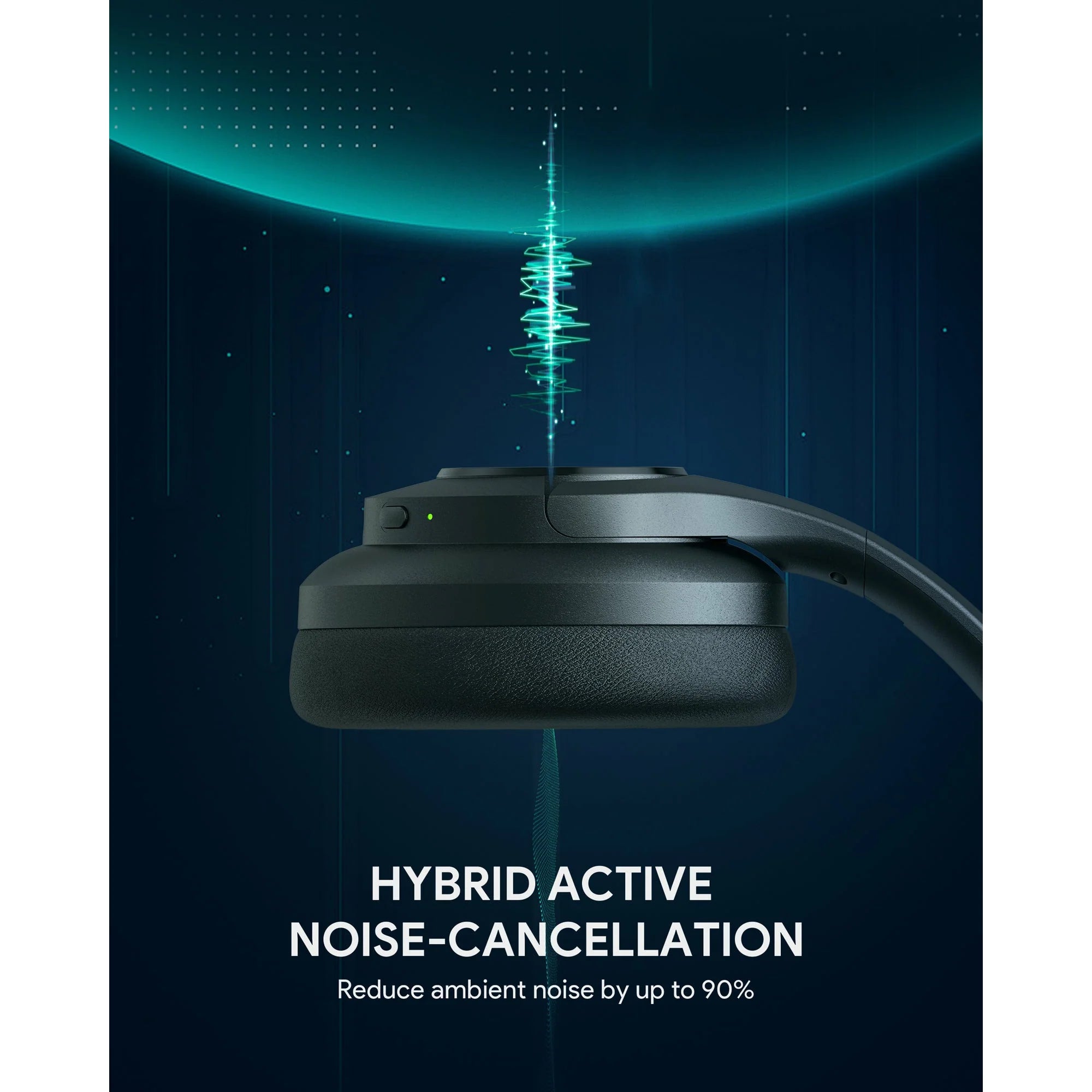 سماعات AUKEY EP-N12 Beyond Hybrid بتقنية إلغاء الضوضاء النشطة (جديدة) (معروضة للبيع)