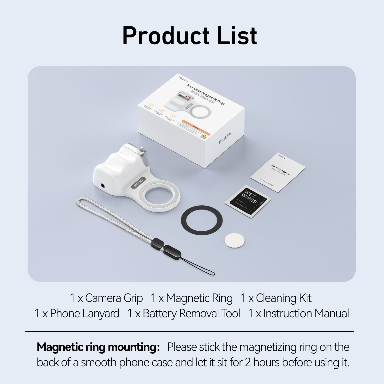 Fun Shot Magnetic Grip For Phone