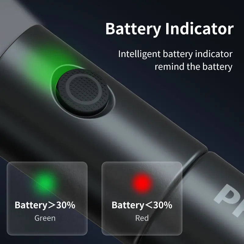Philips 7cm Mini EDC Flashlight 300 Lumens Rechargeable LED Light with  Battery Portable Outdoor Lighting for Camping , NEW