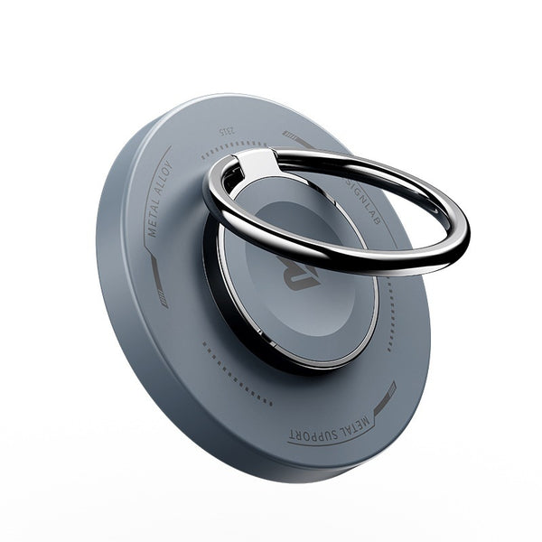 ROCK  3 in 1  (Magsafe)  Magnetic Wireless Charger with Ring Holder 15W Mini Fast Charging Pad For AirPods iWatch