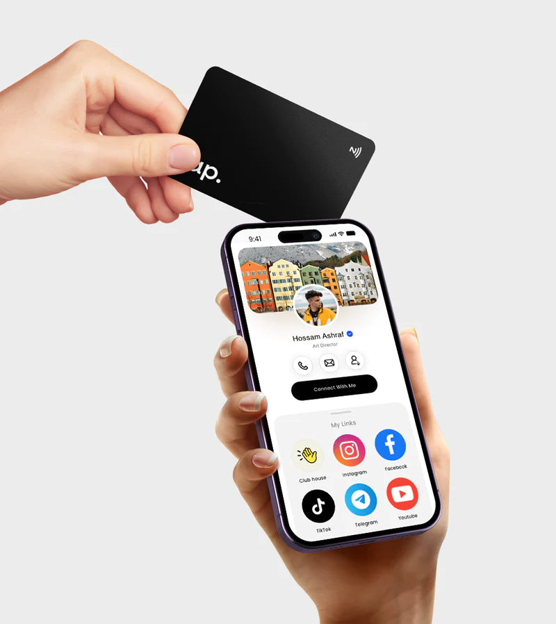 tap. RFID & NFC Business Card - Works with Access Controls and Mobiles