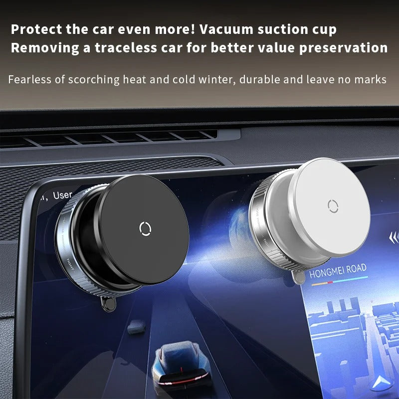 Magnetic Car Mount Mobile Phone Holder Vacuum Adsorption 360° ( K009 )