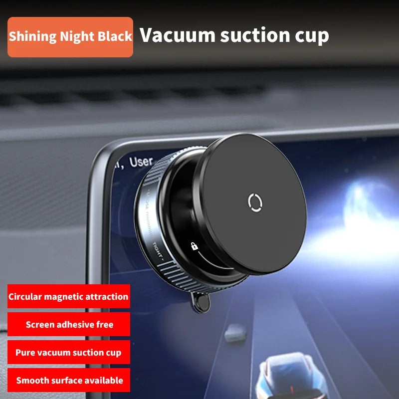 Magnetic Car Mount Mobile Phone Holder Vacuum Adsorption 360° ( K009 )