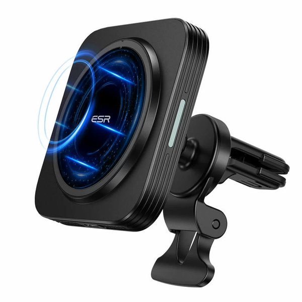 HaloLock™ Magnetic Wireless Car Charger Mount for iPhone 13/12 (Supports Apple MagSafe) (Sale)