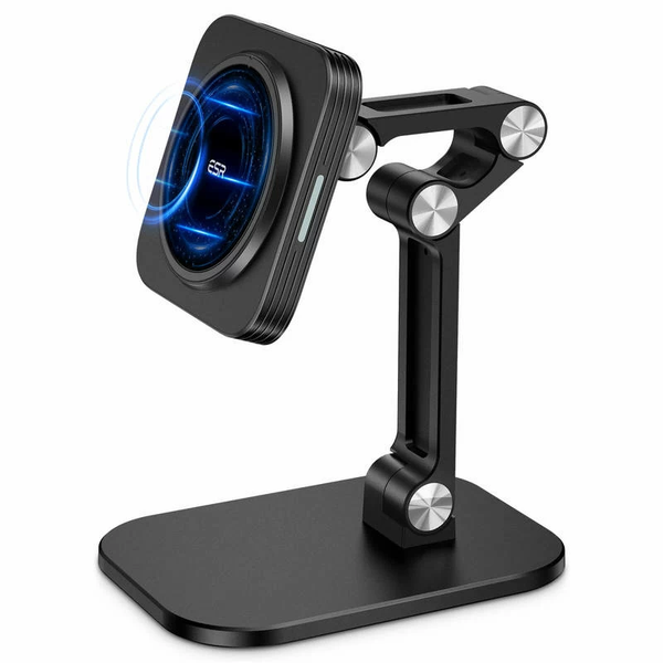 HaloLock™ Adjustable MagSafe Compatible Wireless Charging Stand (Sale)