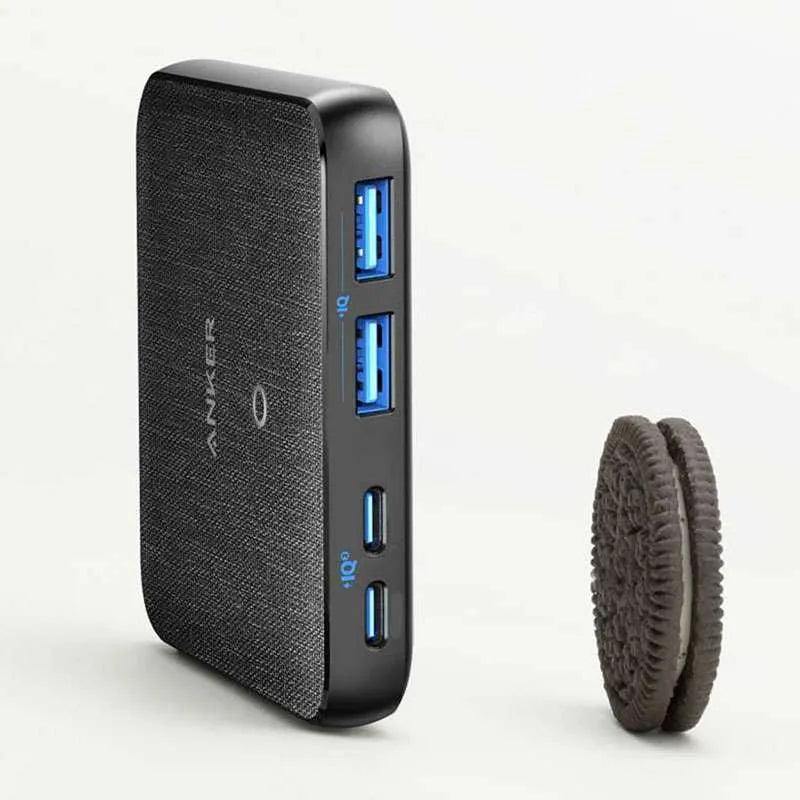 Anker PowerPort Atom III 63W Slim Charger – Black Fabric