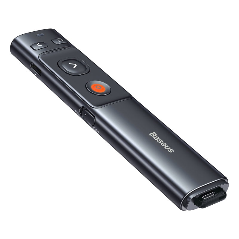 جهاز عرض لاسلكي Baseus Orange Dot ليزر أخضر مع كابل 0.5 متر 3 أمبير من النوع C (تخفيضات)