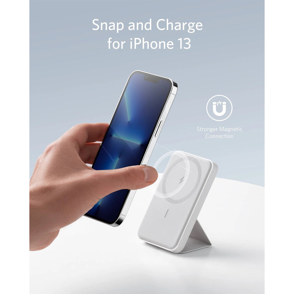 Anker PowerCore Magnetic 5k Battery Wireless Charger