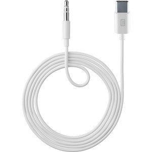 Cellularline AUX MUSIC CABLE TYPE-C   WHITE  100cm
