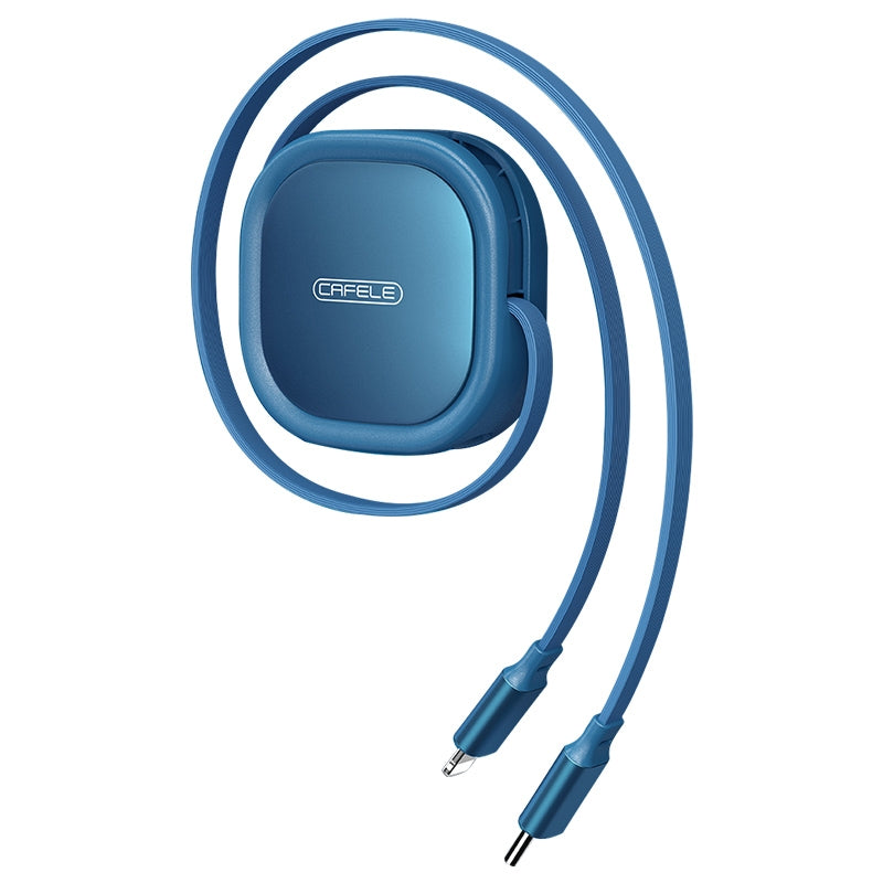 كابل شحن قابل للسحب من CAFELE 20WPD USB-C إلى Lightning