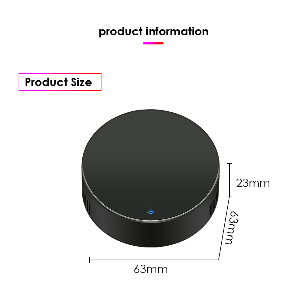 New CORUI Tuya WiFi Infrared Remote Control Smart Universal Smart Home Control TV DVD AUD AC Works With Alexa Google Home