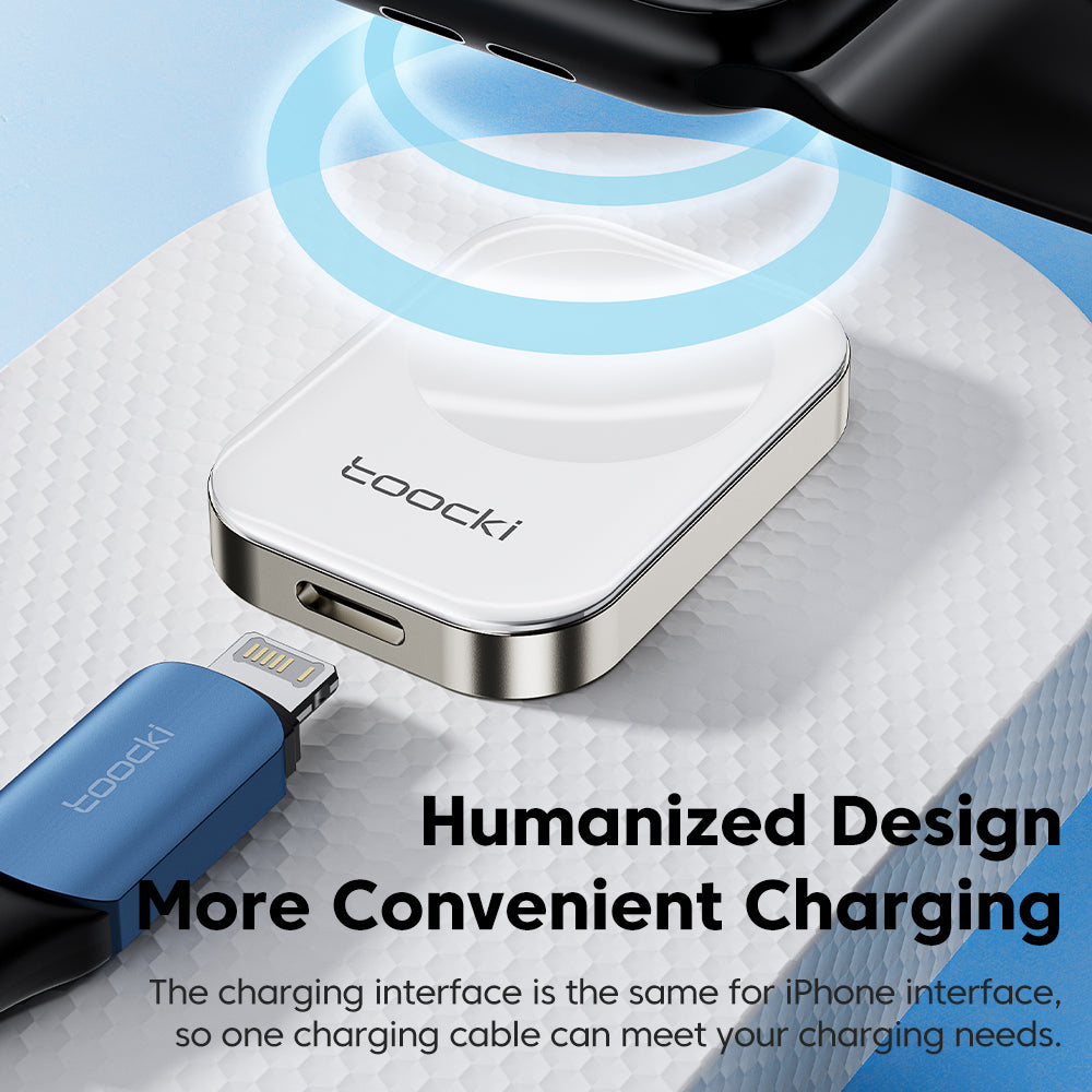 Toocki Portable Wireless Charger For Apple Watch Magnetic USB Charger For iWatch Series Charging Station
