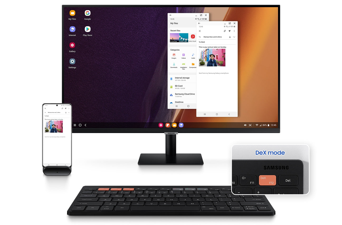 SAMSUNG UNIVERSAL MULTI BLUETOOTH KEYBOARD ENGLISH (sale)