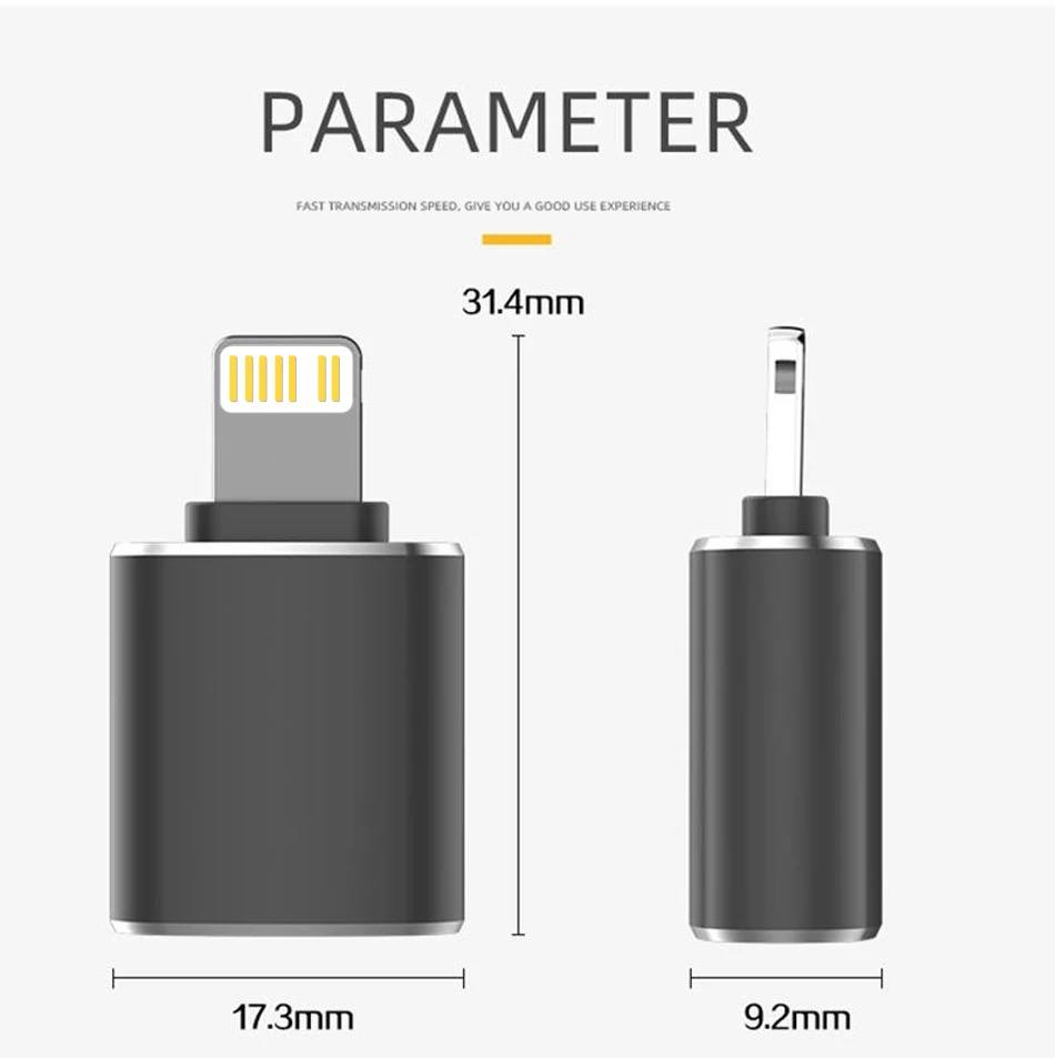 USB 3.0 OTG Adapter For iPhone - iOS 13 above New ( sale )